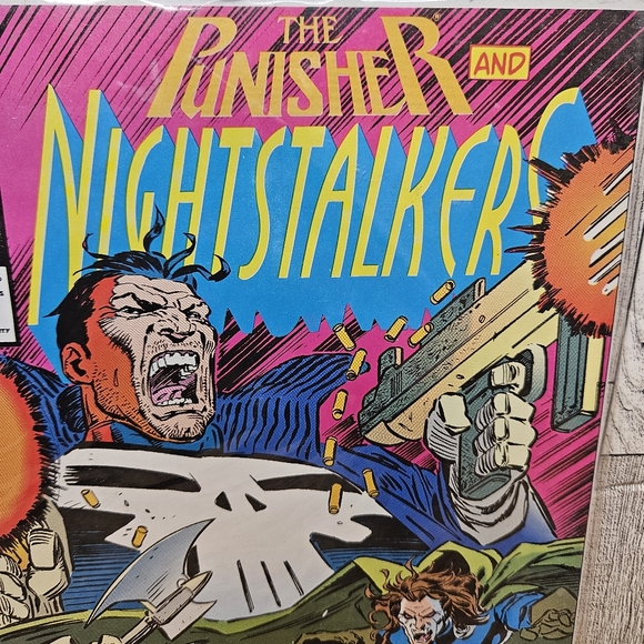 The Punisher And Nightstalker #6 Marvel Comics Comic Book - Picture 3 of 4